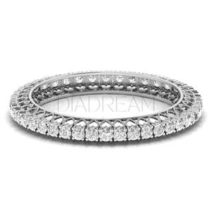Exclusive 925 Sterling Silver Bubble Claw Setting <b>Bangle</b> <b>Set</b> Diamond Gold Plated Trendy Classic Party Gift Her Weddings - Product Image 1
