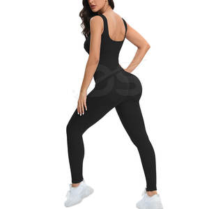 Mono de Yoga de Cintura Alta para Mujer, Transpirable, de Punto, Ecológico, Moderno, de Material Suave, Informal, para Usar en la Calle - Product Image 3