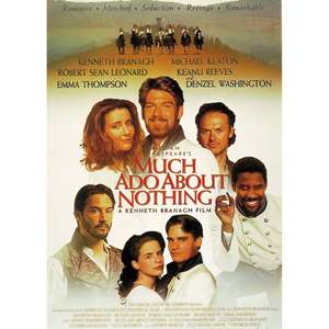 Much Ado About Nothing Paper <b>Poster</b> for Wall Decor - Product Image 1