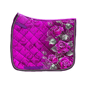 Sous-selles de haute qualité personnalisables en coton et laine polaire légers pour la compétition et l'entraînement équestre - Product Image 3