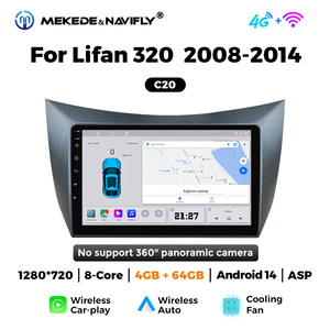 MEKEDE & NAVIFLY X SERIES Android Car Multimedia Car Video IPS Screen 2 + 32GB System para Lifan <span class=keywords><strong>320</strong></span> 2008-2014 - Product Image 6