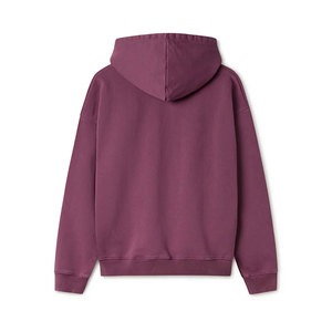 Sweat à capuche surdimensionné pour homme Logo personnalisé 100% coton de haute qualité polaire bouffée imprimé poche décontracté conception d'épaule tombante pour l'hiver - Product Image 2