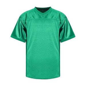 Logotipo personalizado de alta calidad Camiseta de fútbol en blanco malla de poliéster Camiseta de fútbol Atlético Práctica Deportes Hip Hop Camisetas sueltas - Product Image 6