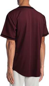 Gran oferta, camisetas de béisbol personalizadas transpirables para jóvenes, ropa deportiva al por mayor, uniforme de béisbol por sublimación personalizado para hombres, estilo establecido - Product Image 4