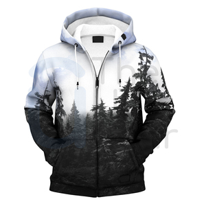 เสื้อฮู้ดดี้ฤดูหนาวแบบยูนิเซ็กซ์สั่งทำขายส่ง ผ้าฝ้ายฟลีซ 100% สำหรับผู้ชาย สตรีทแวร์ ระบายอากาศได้ดี มีสไตล์ ใส่สบาย ขายดี - Product Image 1