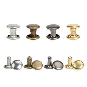 Rivets en cuir et métal double face de qualité supérieure, best-sellers - Product Image 1