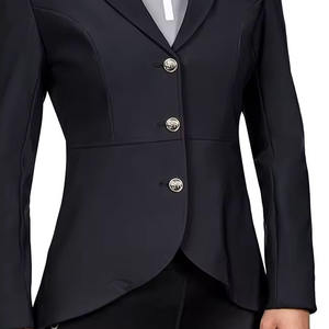 Chaqueta clásica para espectáculos ecuestres, abrigo para competición ecuestre, corte profesional a medida, tejido transpirable y duradero, elegante y con estilo. - Product Image 3