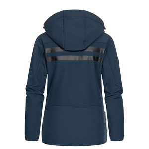 Veste Softshell pour homme, imprimé à carreaux, col montant, fermeture éclair, toile, taille plus, légère, imperméable, coupe-vent, respirante, pour l'extérieur - Product Image 3