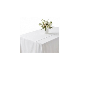 Manteles Blancos al por Mayor, 100% Algodón Puro, Suaves, Duraderos, Ecológicos, Manteles de Lujo para Hoteles y Servicios de Catering - Product Image 5