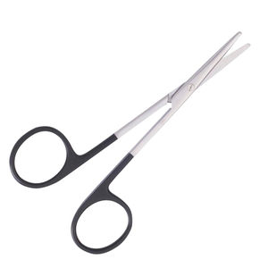 Tijeras médicas supercortadas de acero inoxidable con tarifa al por mayor, juego de instrumentos quirúrgicos medio negros con nitidez de hoja recta de 6 \" - Product Image 2