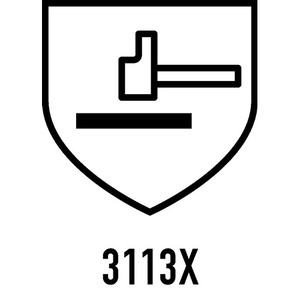 Gants de jardin GRIDSTER, taille 12, bleu foncé/noir, EN 388 EN 407, EPI catégorie II, taille 10, STRONGHAND, équipement de protection - Product Image 6