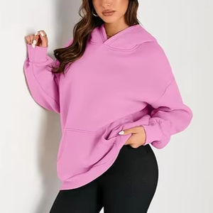 Moda reina mujeres sudaderas con capucha de gran tamaño sudaderas de lana otoño moda 2025 pulóver suéteres ropa de invierno - Product Image 1