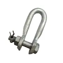 Herrajes de Enlace para Líneas de Transmisión, Grilletes Galvanizados Personalizados OEM para Cadenas de Aisladores - Product Image 2