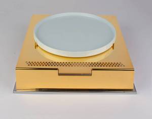 Lujoso plato de frotamiento comercial de acero inoxidable, calentador de alimentos plateado Kraft World CHW1004, calefacción de Gas ecológica para - Product Image 5