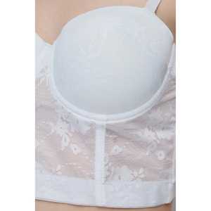 เสื้อเบลาส์คอกลมแบบผูกเชือกปรับได้ 100% โพลีเอสเตอร์ - Product Image 3