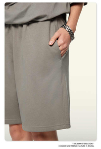 Pantalones cortos de calidad superior personalizados al por mayor para hombre, pantalones cortos de baloncesto de playa básicos de verano para jóvenes, pantalones cortos sueltos de marca de moda para hombre - Product Image 4