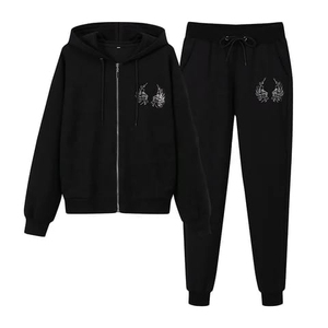 Chándal de algodón pesado 100% para hombre, chándales de lavado ácido con logotipo personalizado, sudaderas con capucha de invierno de talla grande Technics impresas de alta calidad - Product Image 2