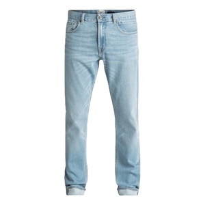 Pantalones vaqueros de mezclilla para hombre, Jeans informales lavados, OEM, superventas, ajustados, de bajo precio, calidad personalizada, venta al por mayor - Product Image 4
