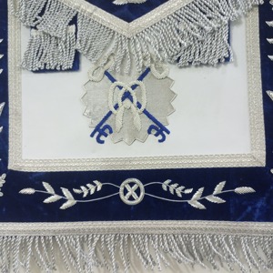 Masonic <b>Apron</b> TREASURY <b>APRON</b> Masonic Regalia - Product Image 5