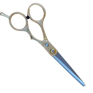 Tijeras de Peluquería con Mango Elegante para Salón de Belleza, de Acero Inoxidable con Tornillo Ajustable y Reposamanos - Product Image 4