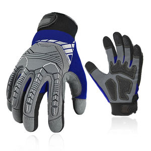 Gants d'impact de couleur noir et vert, très vendus, de haute qualité, nouveau design, pour le travail quotidien, nouveau produit, par KARIMAN MANUFACTURING - Product Image 1