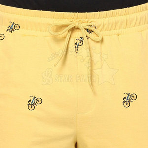Pantalones cortos informales para hombre, diseño OEM, mezcla de algodón, ligeros, cómodos, uso diario de verano, logotipo personalizado, pantalones cortos informales para hombre - Product Image 5