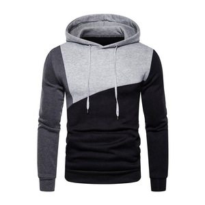 Sweats à capuche vierges de haute qualité vente en gros sweat à capuche personnalisé multicolore pour hommes sweats pull à capuche contrasté - Product Image 1