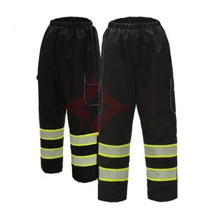 Pantalones de Peto Impermeables ANSI Clase 1 Hechos a Medida con Logotipo Personalizado, Ropa de Trabajo de Seguridad Industrial Fluorescente de Alta Visibilidad - Product Image 1