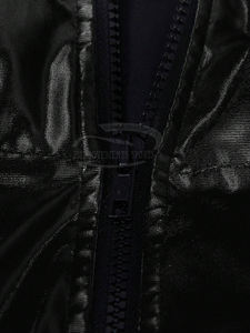 Chaqueta acolchada elegante negra brillante con logotipo personalizado Chaquetas acolchadas cómodas de uso para hombres a la venta Hechas en Pakistán - Product Image 5