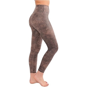 Leggings Deportivos de Cintura Alta para Mujer, Ropa Deportiva, Secado Rápido, Transpirable, Ecológica, Spandex/Poliéster, Sin Costuras - Product Image 4