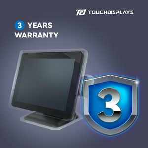 Touchdisplays <span class=keywords><strong>15</strong></span> inch đa màn hình cảm ứng <span class=keywords><strong>POS</strong></span> Tiền mặt đăng ký cho siêu thị nhà hàng - Product Image 5