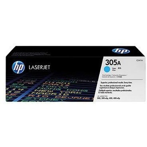 HP Original 305A <b>Toner</b> <b>Cartridge</b> Approx. 2,600 Page Cyan Accessory - Product Image 1