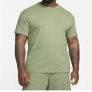 Camiseta de algodón transpirable para hombre, ropa de tejido absorbente de sudor, personalizada - Product Image 4