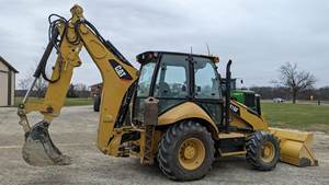 Cater.pillarr d'occasion japonais fiable CAT 416E 420E 420F Tracteurs à roues à engrenages pour moteur Haute productivité à vendre - Product Image 4