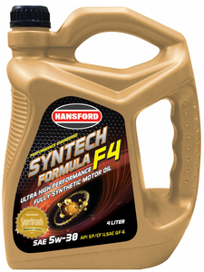 Hiệu suất cao syntech công thức F4 hoàn toàn tổng hợp dầu động cơ 5W30 API SN ILSAC CF-5 Ford đã được phê duyệt công thức - Product Image 2