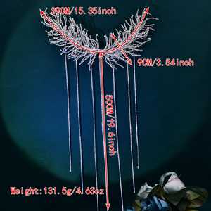 Diadema Bridella BHP639-S con Pedrería Plateada - Ajuste Cómodo y Seguro para Bodas y Eventos Formales - Product Image 6