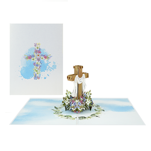 Cartes de vœux religieuses 3D Pop Up faites à la main pour des occasions spéciales - Product Image 2