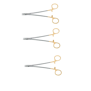 Porte-aiguilles chirurgical Crile Wood 23,0 cm à dents croisées, instruments chirurgicaux, produit de base - Product Image 2