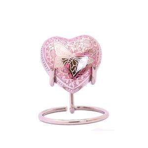 Urnas de cremación de corazón para adultos, suministros funerarios de cenizas humanos, urnas personalizadas de alta calidad, recuerdo de cremación con soporte - Product Image 3