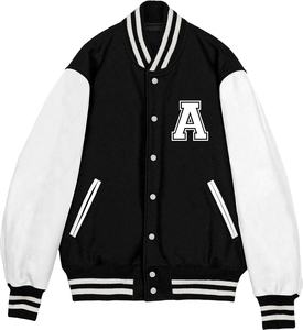 Chaqueta de bombardero de satén de seda de color personalizado para hombre, chaquetas universitarias al por mayor con relleno de algodón hechas en Pakistán para el invierno - Product Image 3