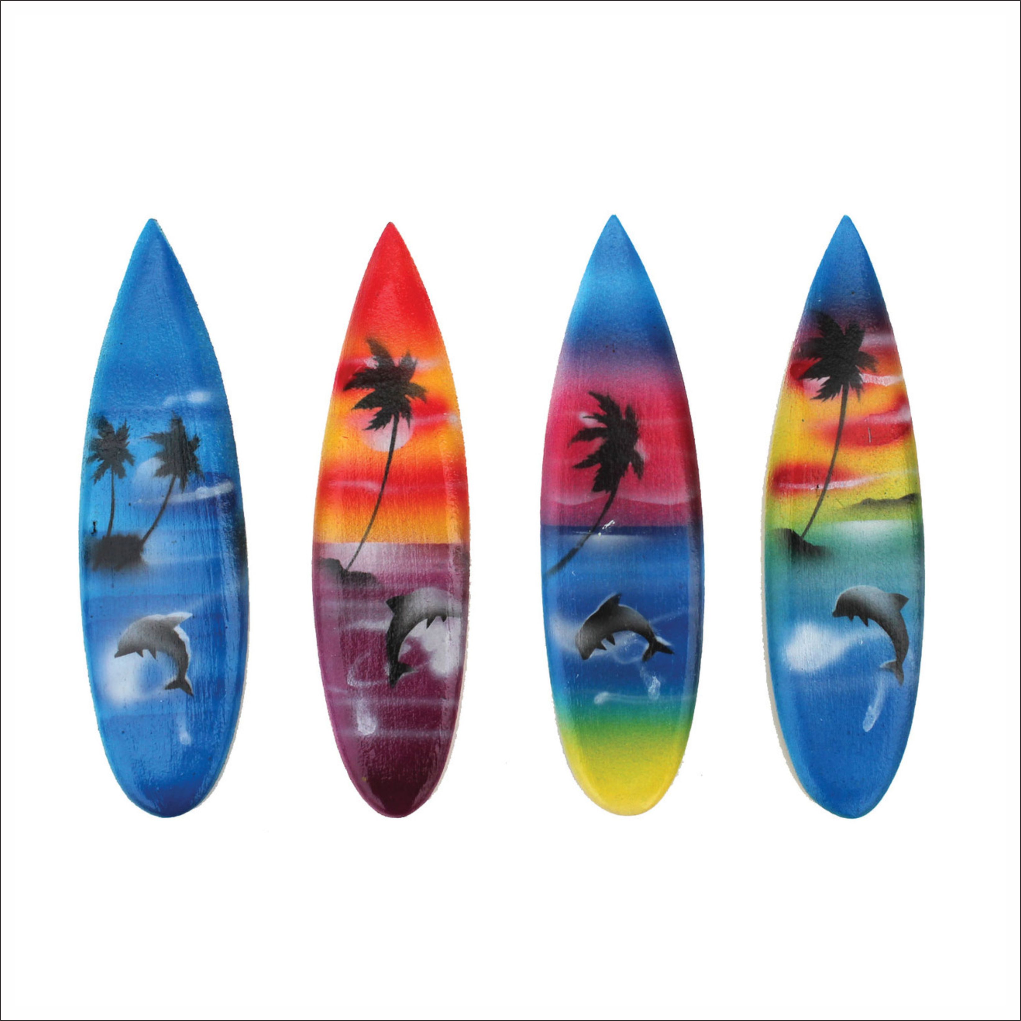 Miniature Wooden Surfboard 15cm - Custom Surfboard Decor