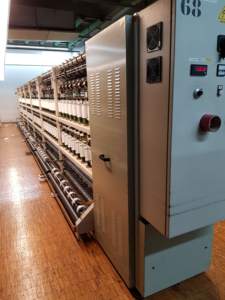 Machine à enrober à double enroulement Menegatto 1500 Rotor avec 192 broches, grande vitesse, bobine de 140 mm pour l'enrobage de lycra/nylon/coton - Product Image 5