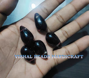 ลูกปัดแก้วคริสตัลขนาด6มม. สีดำและน้ำเงินจำนวนมากสำหรับทำเครื่องประดับงานฝีมือศิลปะ Embroidery-4mm และมีขนาด10มม. ให้เลือก - Product Image 2