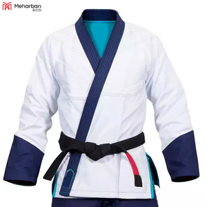 ชุดคาราเต้ศิลปะการต่อสู้แบบกำหนดโลโก้ได้เองชุดคาราเต้ยูโดบีเจจีกิโมโนจูจุสึทุกขนาด - Product Image 3