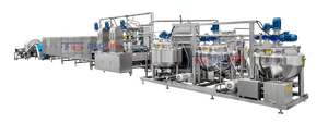 Nouvelle ligne de production d'ours gommeux clé en main avec systèmes d'emballage automatique de moulage de dépôt de cuisson - Product Image 2