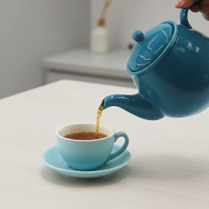 Théière en porcelaine durable de qualité supérieure 3460428-1.0, grande capacité, 1L, pour usage quotidien - Product Image 6