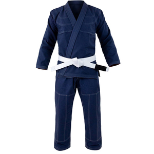 Kimono Gi de Karate y Jiu Jitsu habilitado para movimiento rápido de patada alta Traje de entrenamiento cómodo con función de estiramiento Sin irritación de la piel - Product Image 1