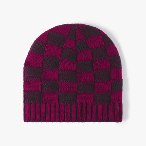 Gorro de punto de lana de algodón orgánico personalizado para mujer Logotipo a pedido Gorras suaves y cómodas para la temporada de invierno Mujer Chica - Product Image 5