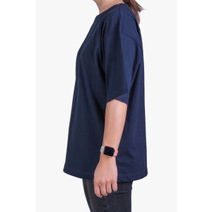 เสื้อยืดโอเวอร์ไซส์แบบยูนิเซ็กส์  ผ้า 240-300 กรัม คอกลม ทรงหลวม สไตล์สตรีท ระบายอากาศได้ดี  ลายปัก ดีไซน์สำหรับออกกำลังกาย - Product Image 3