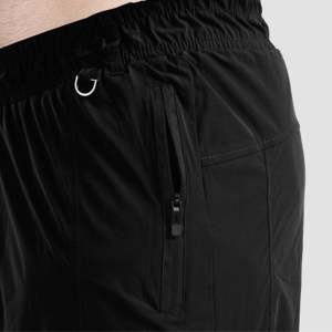 Pantalones Chinos Negros Excel 2.0, Ligeros, de Algodón, Tallas XL a 6XL, Corte Recto con Decoración de Cremallera, Impermeables - Product Image 5